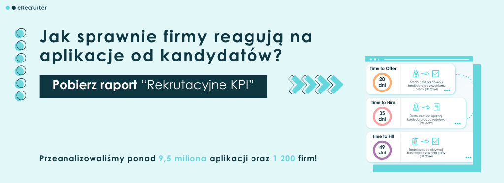 grafika promująca pobranie raportu pt. rekrutacyjne kpi